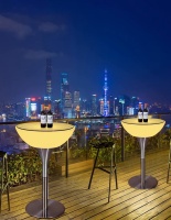 Комплект светящейся мебели Стол+2 стула V4 Комплект светящейся мебели Стол+2 стула V4