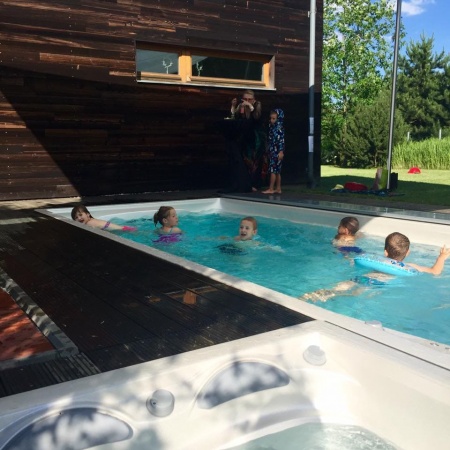 Плавательный спа бассейн USSPA Swim Spa XL